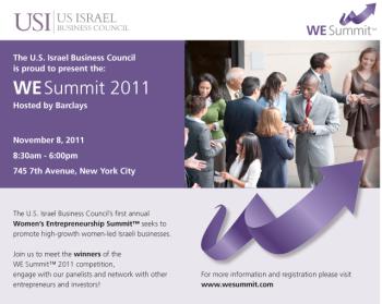 US Israeli Womens Entrepreneurship Summit in NYC